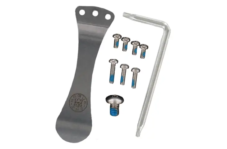 Hogue EX01 Folder 3.5 or 4 Stainless Steel Torx Screw Clip Kit 34184